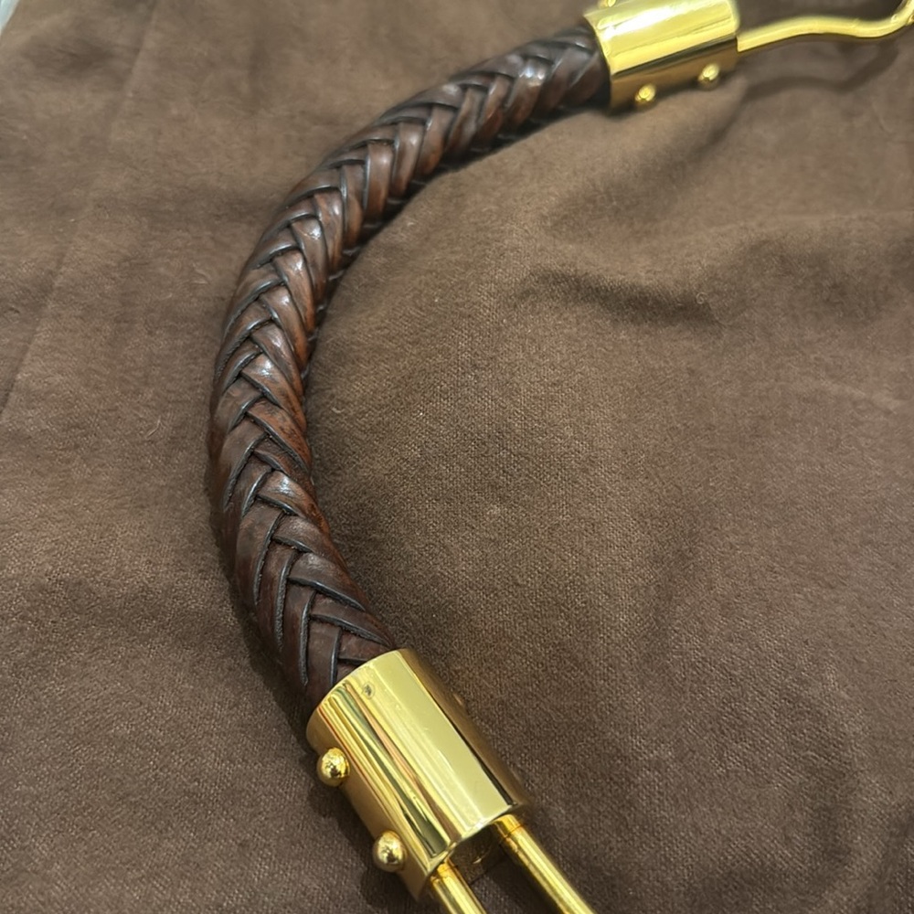 Michael Kors Rare Skorpios metallic finished snakeskin bag - Picture 5 of 11